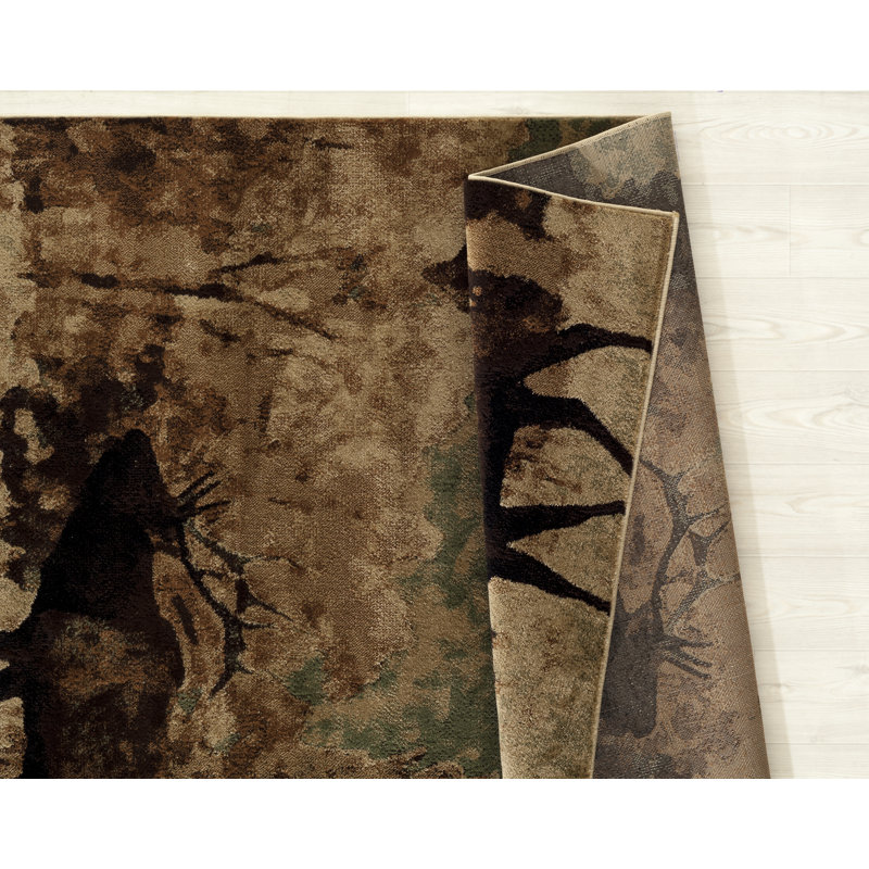 Tapis brun / beige Pippen Wanderer, Rectangle 1 pi 10 po x 3 pi