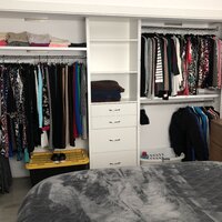 ClosetMaid SpaceCreations 50 to 121-inch Wide Closet Organizer System - On  Sale - Bed Bath & Beyond - 17177181