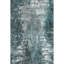 Tapis bleu sarcelle lavable à la machine Premium Prisco-880013292