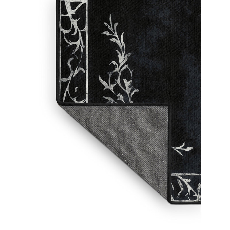 Dusk Whorl Rug, Square 8'