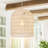Amaleigh 1 - Light Natural Dome Pendant