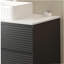 Armoire murale en contreplaqué 30 po sans lavabo, gris-379499638