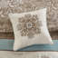 Ensemble d'édredon luxueux en jacquard 7 pièces à motif cachemire - Grand