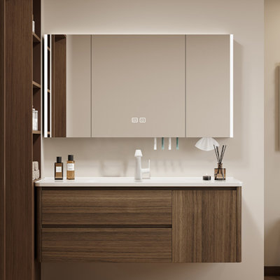 Retro fashion bathroom cabinet