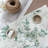 Sheer Linen Curtains Semi Sheer Curtains Draperies for Living Room/Bedroom Nostalgic Bamboo Joint Pattern Floral Printing Window Treatment Grommet 2 Panels-1958425760-1958425767