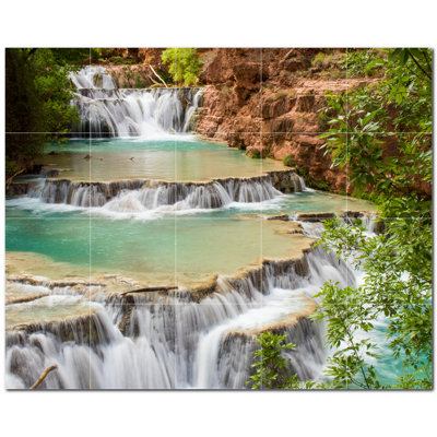 Chutes d'eau photo 12 x 12