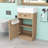 Bathroom Vanity with Reversible Sink and Adjustable Shelf