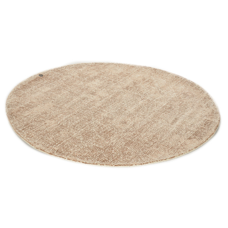 Round Hand Woven 140cm X 140cm Area Rug