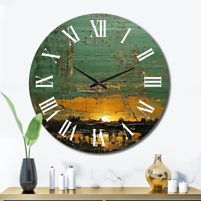 Metal Wall Clock