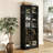 Heavy-Duty Metal Pantry Cabinet with Adjustable Shelves