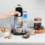Cuisinart Premium Single Serve Brewer, 72-Ounce Reservoir Coffee Machine, Programmable Brewing & Hot Water Dispenser