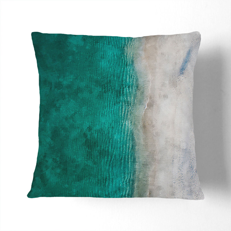 Square Cushion, 55cm H x 55cm W x 20cm D, Black