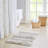Woven Texture Stripe Bath Rug 22X58"-180118552