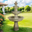 Fontaine extérieure 63 "avec pompe H, cascade d'eau pour patio