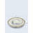 "The Luxury Collection" Marble Design Plate with Gold Trim - Small - 8"