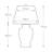Elrod Porcelain Table Lamp