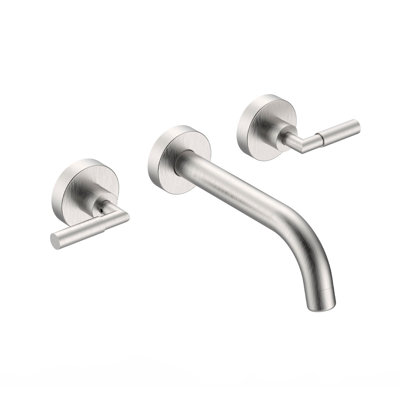 DAX Wall Mount Brass Bathroom Faucet