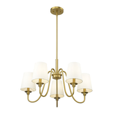 Lustre à 5 lumières Sujal