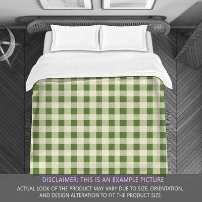 Gingham Comforter