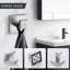 5-Piece Bath Hardware Set Bathroom Accessories With Toilet Paper Holder,Towel Bar,Towel Ring,Towel Hooks Brushed Nickel-121793968