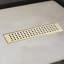 Linear Grid Shower Drain With Levelling Feet-112488812