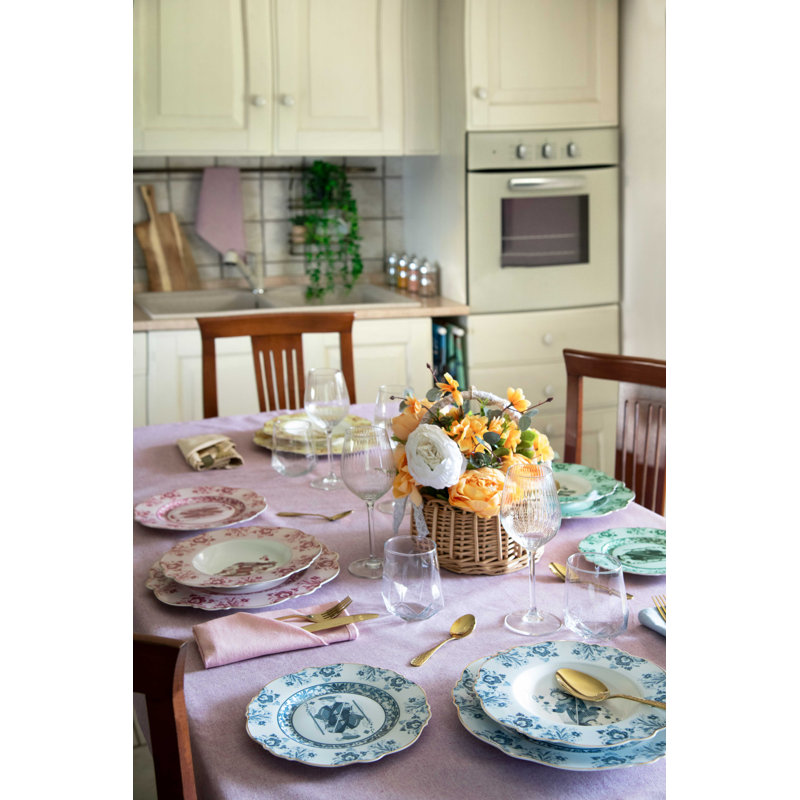 Excelsa tablecloth Pastel Color cotton 140x180 cm lilac