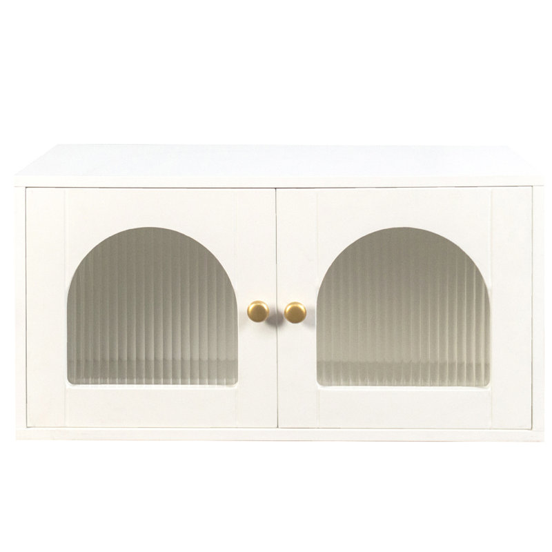 Armoire murale avec tablettes réglables pour la cuisine, la salle de bain et le salon