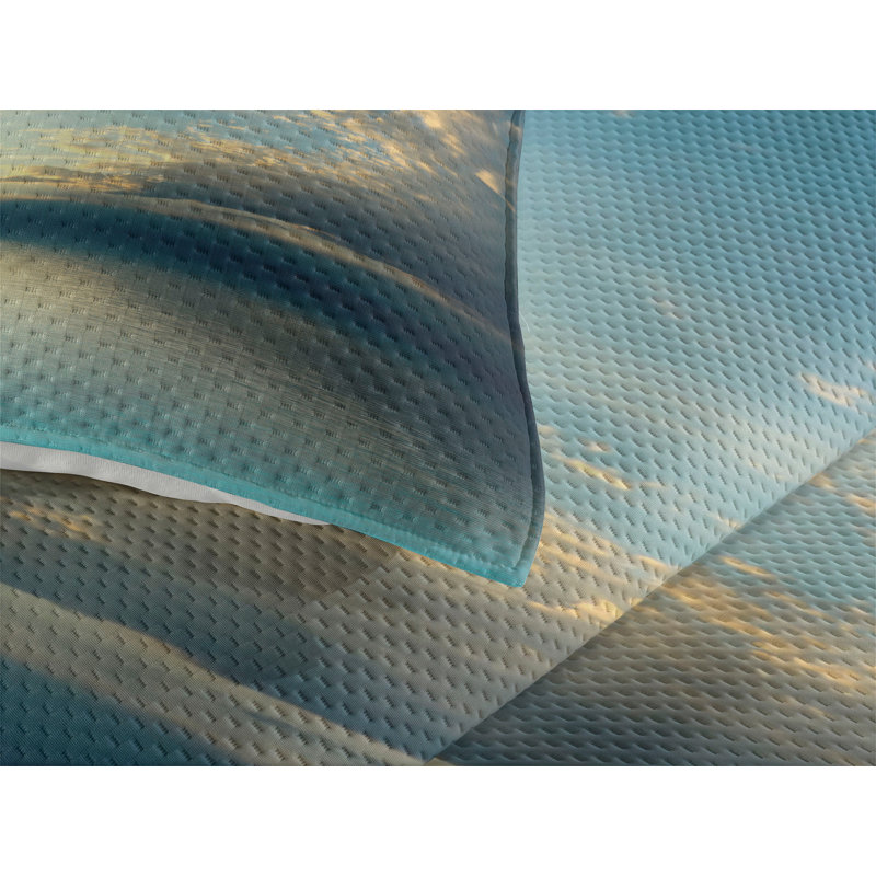 Hypnotic Coastal Polyester Coverlet