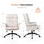 Chaise de bureau pivotante rembourrée-1619210729