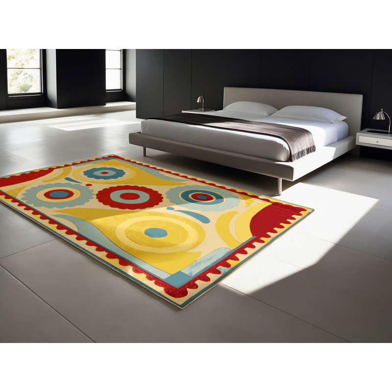 Tapis Bold Strut, Carré 3 pi