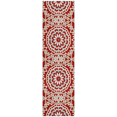 Kawon Geometric Indoor / Outdoor Rug