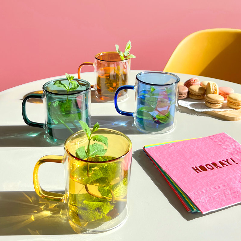 Cubo Double Wall Cups - Large Set