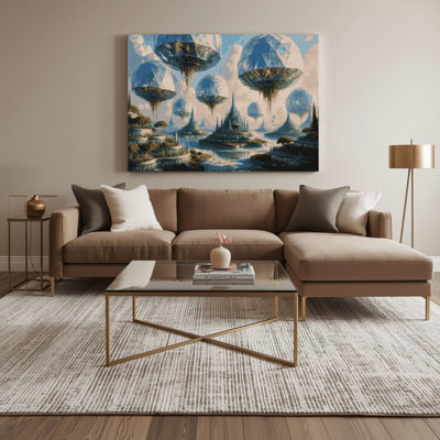 Art mural sur toile Sci Fi Dome