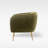 Samouri Modern Channel Tufted Barrel Accent Chair-511515494
