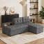 Canapé-lit modulaire avec deux rangements-1580204081