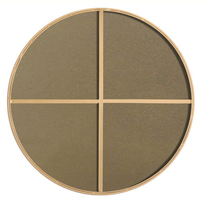 Sabine Metal Round Wall Mirror