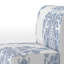 Fauteuil de chambre Blue Damask