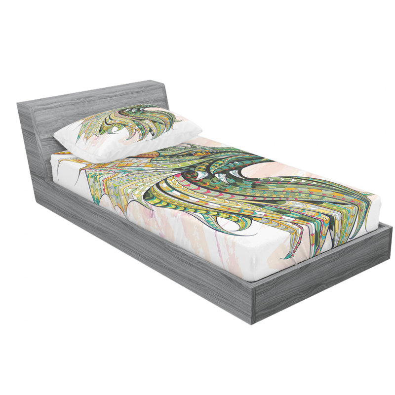 Microfiber Sheet Set, Twin XL Sheet Set with Fitted Sheet