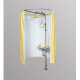Privacy Curtain with Stainless Steel Curtain Rod Ring and V
