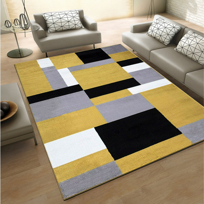 Runner Eyve Geometric Hand Woven Area Rug, 200 x 290