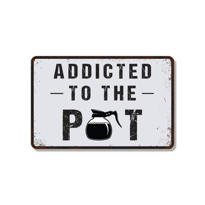 Enseigne de fantaisie en aluminium 7 pouces x 10 pouces