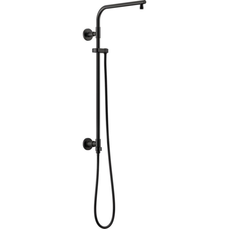 Shower Column Round, Matte Black