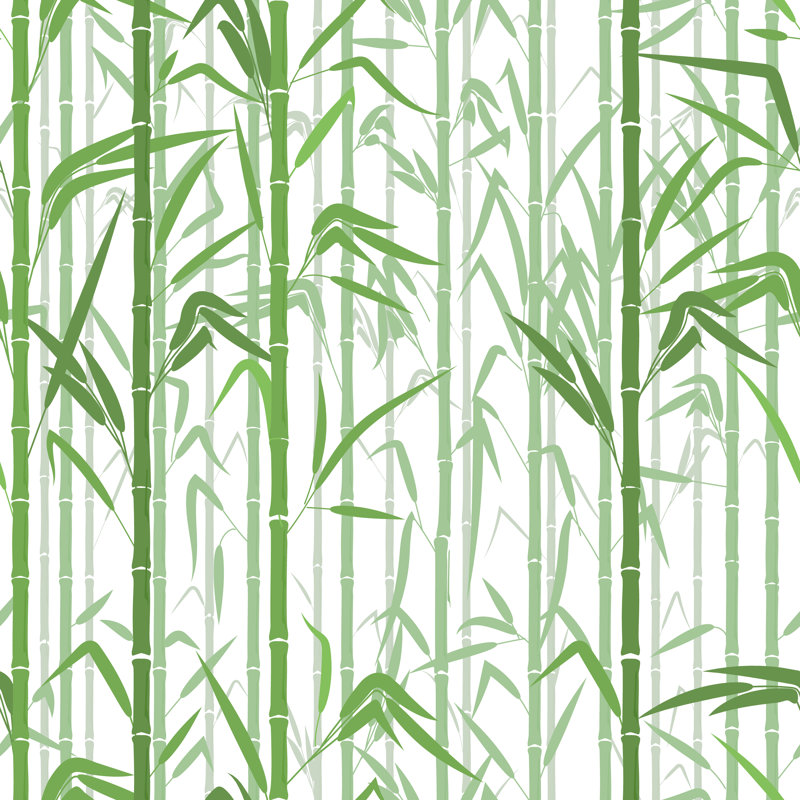 «Bamboo Forest», impression sur toile tendue, H 12 po x l 12 po