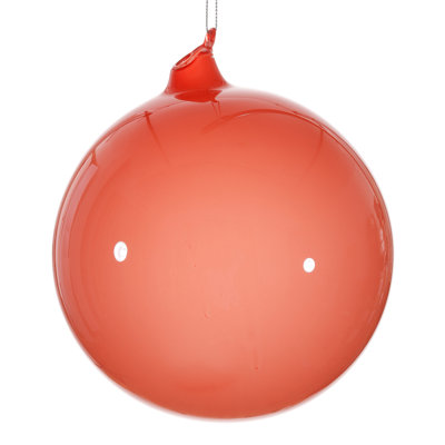 5.9'' Handmade Glass Ball Ornament