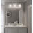 Caydie Prism Vintage Metal/Glass Classic Glam LED Vanity Light-180021780