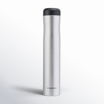 Rabbit Compact Automatic Electric Corkscrew Wine Bottle Opener, Silver