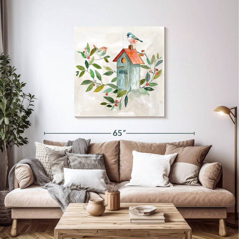 Brampt Garden Glimpse III, 39" H x 39" W