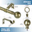 Tringle à rideaux simple ajustable Plante Ball-1749283311-1749283298