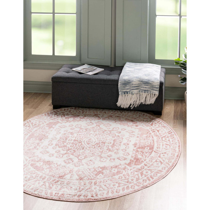 Braggs Oriental Indoor Rug, Round 3'1"