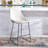 Metzler Upholstered Counter Stool with Metal Frame-219570017-218648121